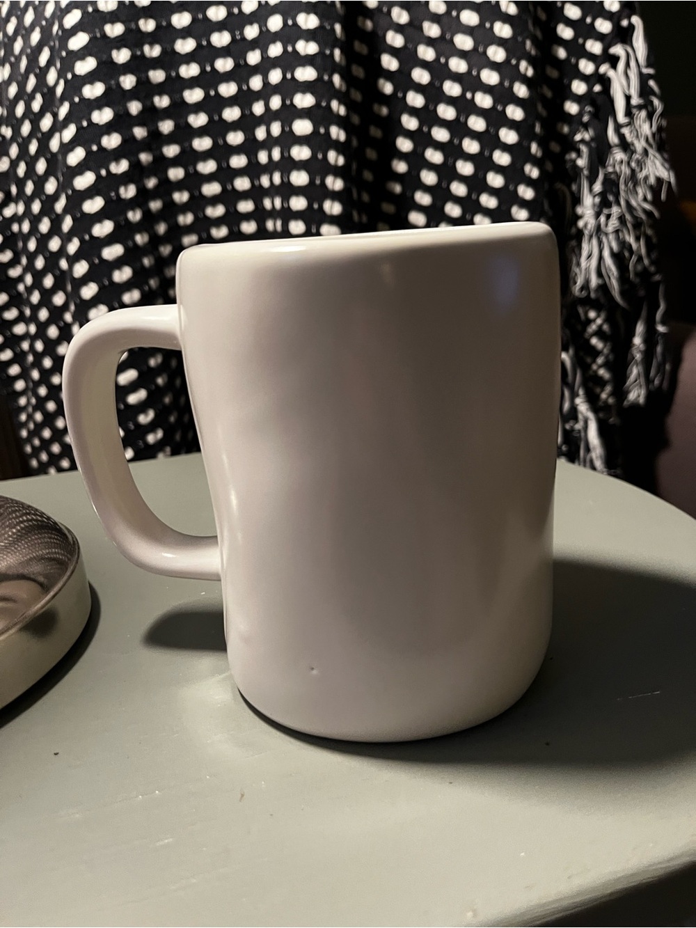Getting Fit White Ceramic Mug - Rae Dunn - Picture 3 of 6